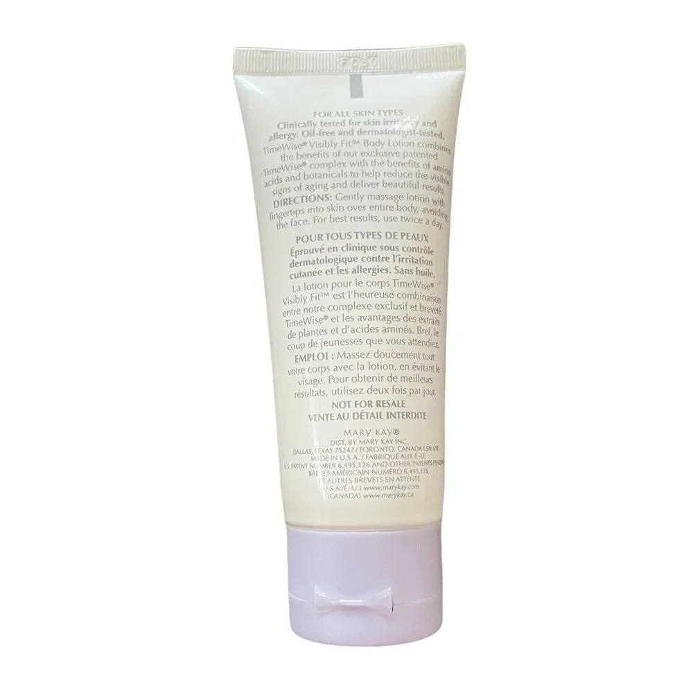 Mary Kay Timewise Visibly Fit Body Lotion 3 Fl Oz New Anti Aging Moisturizer